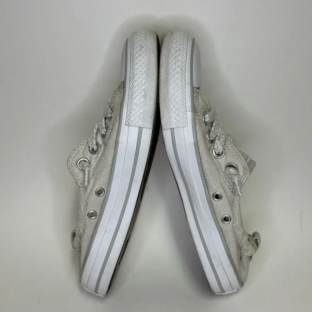 Converse All Star Shoreline Shoes Womens Size 7 Gray Slip On Canvas Low Top - Picture 12 of 15